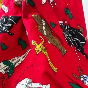 Adult STAR WARS™ Holiday Flannel
Pajama Pants

Star Wars Festive red